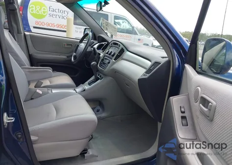 2006 Toyota Highlander V6 z USA, uszkodzony, nr VIN JTEGP21A760095481